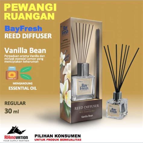 Promo Bayfresh Reed Diffuser Device Pengharum Ruangan Vanilla Bean