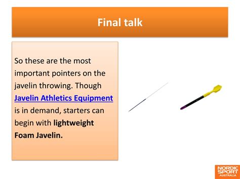 Ppt A Comprehensive Insight Into The Technique Of Throwing Javelin