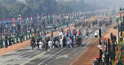 Bangladeshi Tri Service Contingent Leads Indias Republic Day Parade