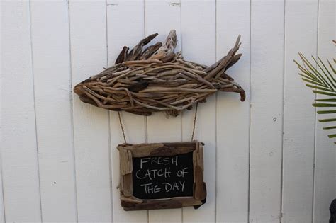 Driftwood Fish Chalkboard By Jacky Caban Driftwood Fish Driftwood