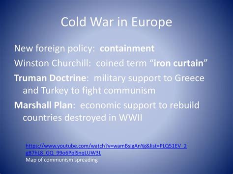 The Cold War 40s And 50s Ppt Download