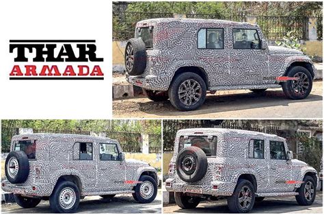 Mahindra Thar Thar Door Thar Armada Launch Timeline Fresh Details