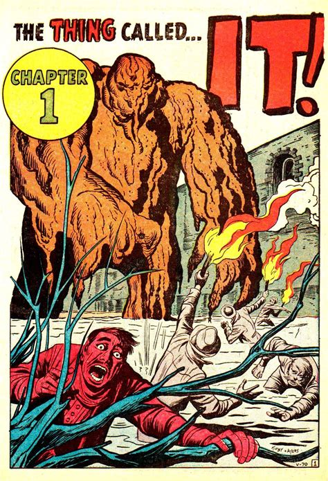 The Thing Called It Strange Tales 82 Splash Page By Jack Kirby Comic