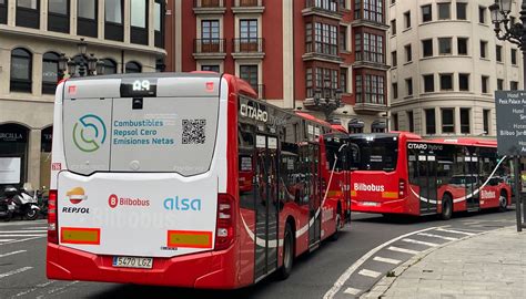 Repsol Bilbobus Y Alsa Realizan La Primera Prueba En Espa A Con Hvo