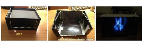 Bubble Glam DIY Homemade Hologram Projection Box