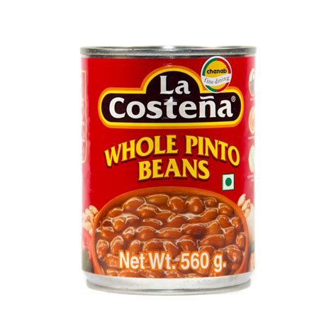 La Costena Whole Pinto Beans Haricots Pinto Entiers Chenab Impex Pvt Ltd