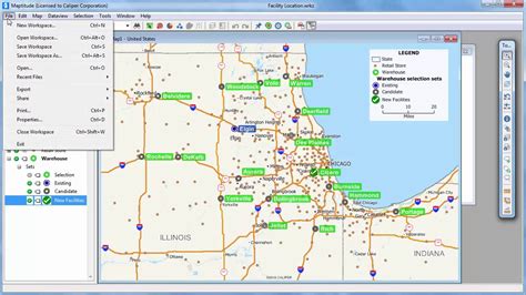 Maptitude 2019 Retail Site Selection Mapping Software - YouTube