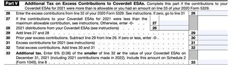 Irs Form 5329 Instructions A Guide To Additional Taxes