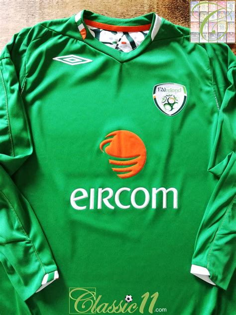 200607 Republic Of Ireland Home Football Shirt Retro Soccer Jersey