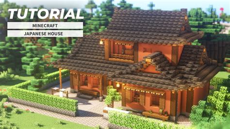 [minecraft] How To Build A Japanese House 和風の家の作り方 Youtube