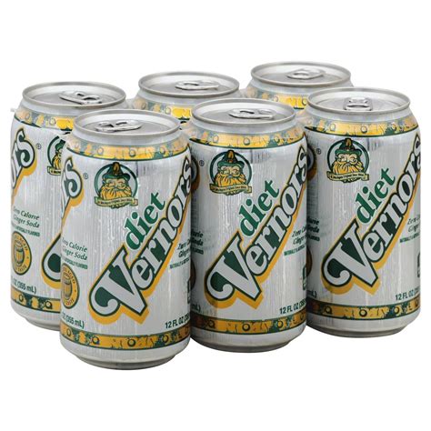 Vernors Diet Ginger Ale 12 oz Cans - Shop Soda at H-E-B