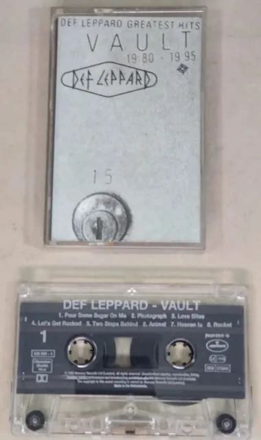 Def Leppard Greatest Hits Vault 1980 1995 Cassette Tape Eur 14 06 Picclick It