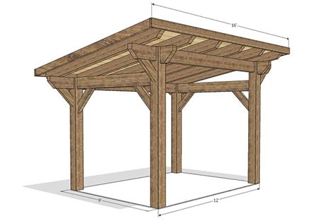 129 Sloped Pergola Straight Side Ontario Outdoor Rooms