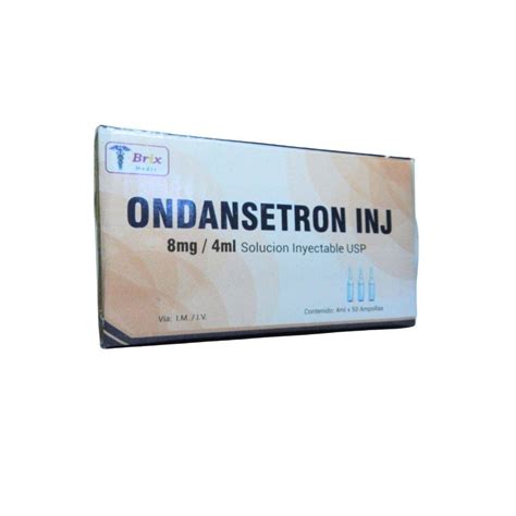 Ondansetron Mg Ml Brix Medic Productos Farmac Uticos