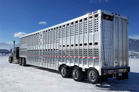 Bull Ride Livestock Semi Trailers Mh Eby