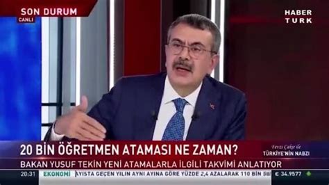 Bakan Yusuf Tekin den atama açıklaması Tarih verdi Video 7