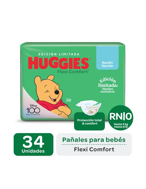 Huggies PaÑal Flexi Comfort Rnx34 Edicion Limitada En Farmacias Lider