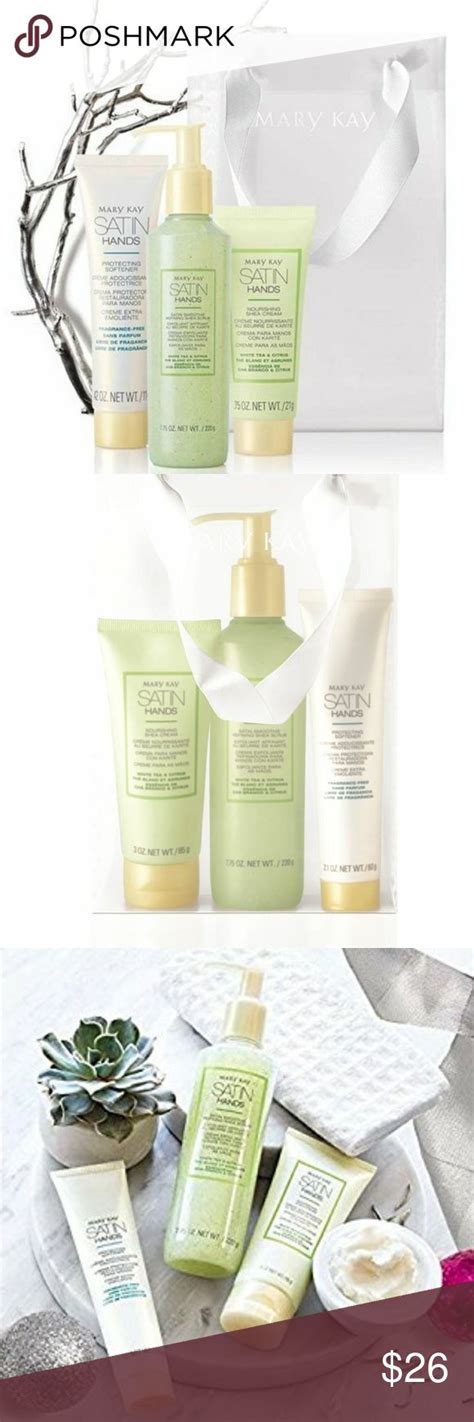 Mary Kay White Tea Citrus Satin Hands Set 3 Avai Satin Hands Mary