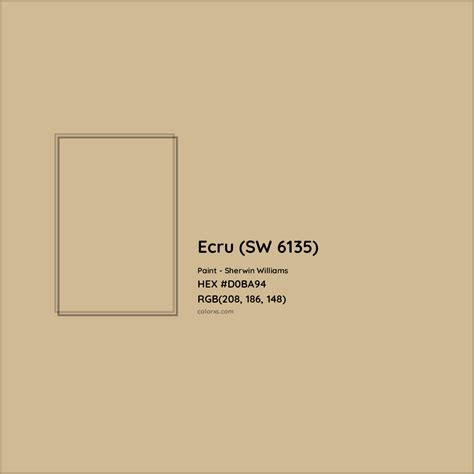 Sherwin Williams Ecru Sw Paint Color Codes Similar Paints And