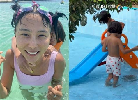 마이큐♥ 김나영 제주도 아침 8시 상황…너무 신난 아이들 네이트 연예