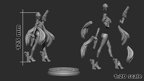 Stl File Bayonetta・model To Download And 3d Print・cults