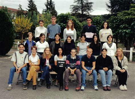 Photo de classe 1ère BTA SMR de 2000 Institut Agricole Privé Saint