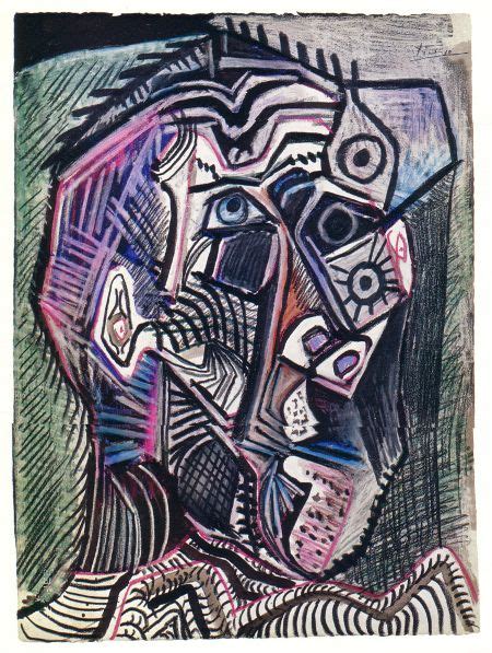 Picasso Self Portrait 1972