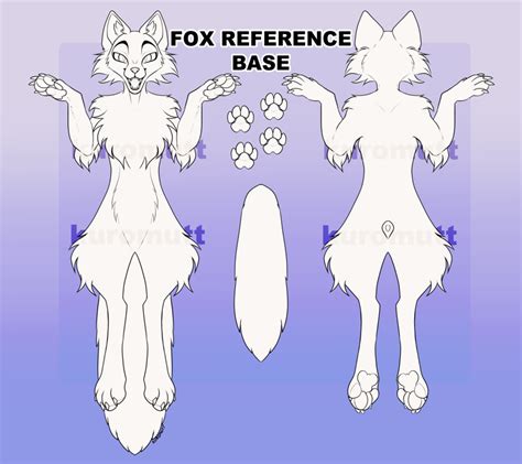 Fox Reference Base Kuros Ko Fi Shop Ko Fi ️ Where Creators Get