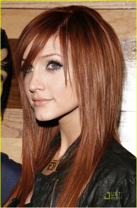 Ashlee Simpson Red Hair