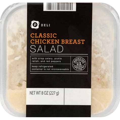 Publix Deli Salad Classic Chicken Breast 8 Oz Instacart