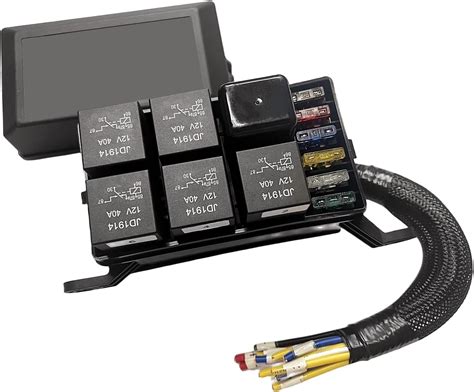 Amazon V Fuse And Relay Box Pre Wired Relay Slots And Atc