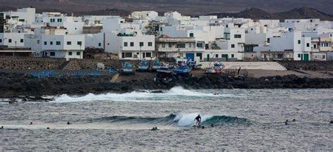 Surfing the left hand wave of La Santa | Hello Canary Islands