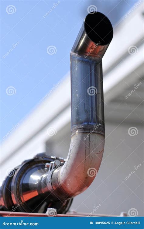 Truck Exhaust Pipe Royalty Free Stock Photo - Image: 18895625