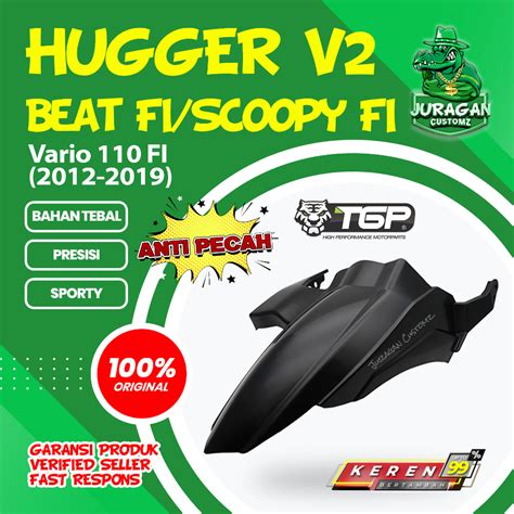 Jual Spakbor Kolong Hugger Beat Fi Street Esp Scoopy Vario Fi Led