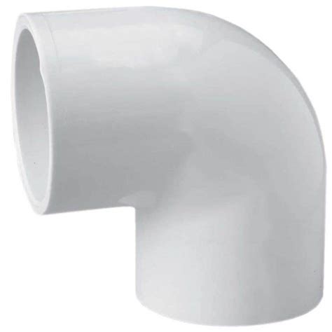 Shop Lasco 1 In Dia X 3 4 In Dia 90 Degree Pvc Sch 40 Slip Elbow At