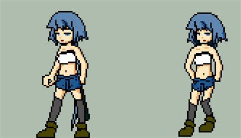 Oc Newbie Cc First Drawing Of A Reference Character R Pixelart