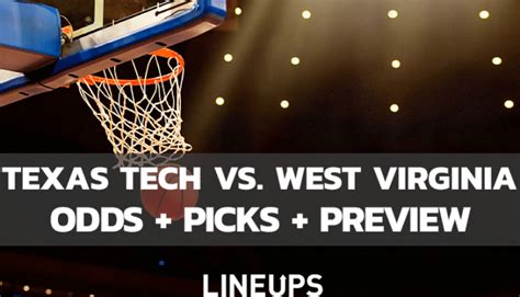 Texas Tech Vs West Virginia Prediction Odds