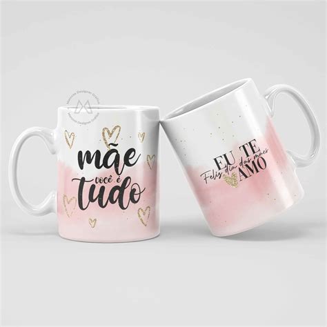 Arte Caneca Dia das Mães 09 Elo7 Produtos Especiais