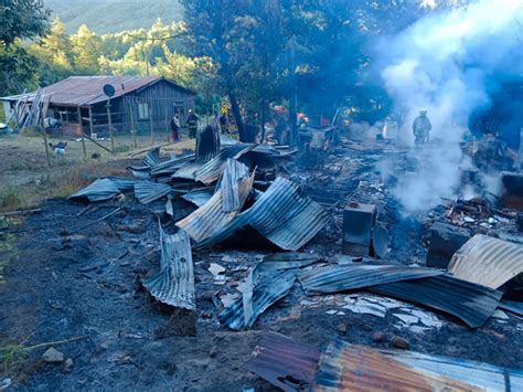 Incendio Reduce A Cenizas Vivienda En Sector Rural Parada Noticiosa