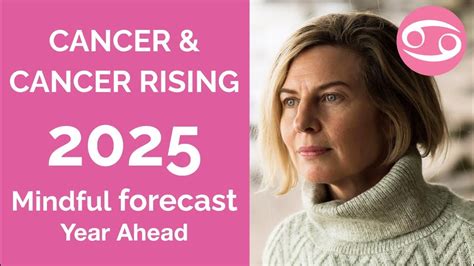 Cancer 2025 Sun And Rising Astrology Yearly Forecast Youtube