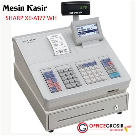 Jual Mesin Kasir Sharp Xe A Wh Alat Kantor Sharp Cash Register