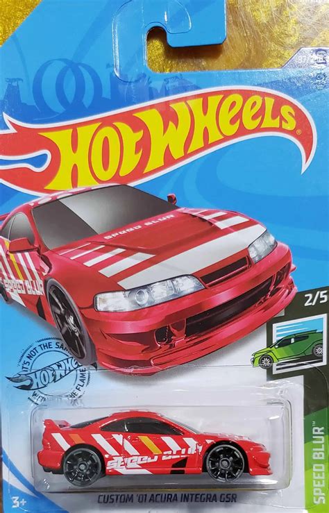 Hot Wheels Speed Blur Custom Acura Integra Gsr Universo Hot Wheels