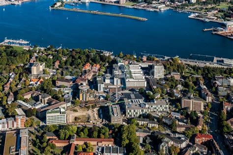 Kiel Aus Der Vogelperspektive Klinikgel Nde Des Krankenhauses