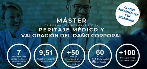 Abre La Inscripción Para Máster Peritaje Médico Y Valoración Del Daño