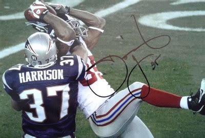 TTM Success - David Tyree "Helmet Catch" - GRIDIRON SHOWCASE AUTOGRAPHS