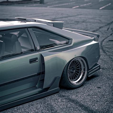 Classic Toyota Celica Supra Triple X Is A Widebody Rendering