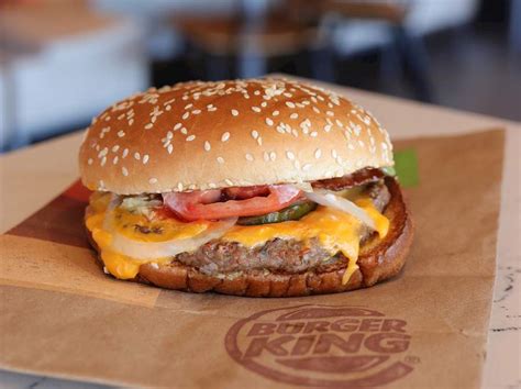 Burger King Whopper With Cheese Meal