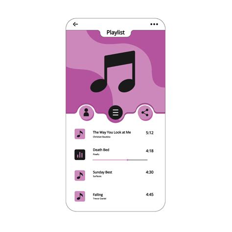 Free Music Playlist Vector Template Edit Online And Download