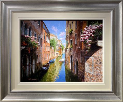 Stillness Of Morning By Raffaele Fiore Original Painting