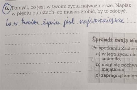 pomocy klasa 5 religia zad 6 str 11 książka SZCZĘŚLIWI KTÓRZY SZUKAJĄ